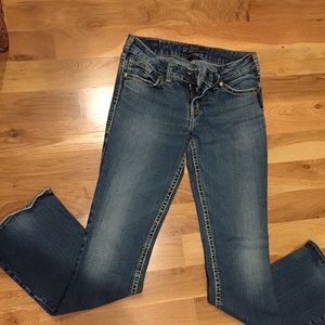 Silver Bootcut Jeans